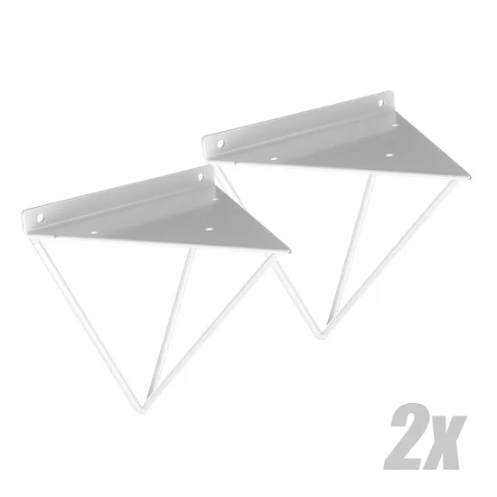 Metal Heavy Support Plank Wall Mounted Bench Table Folding Shelf Bracket