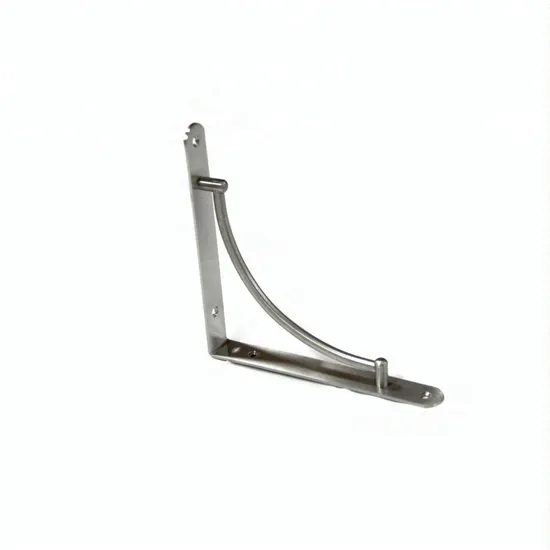 Decorative White Metal Shelf Bracket