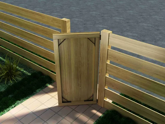 Gate Bracket Kit Outdoor Gate Bracket & Door Hinges