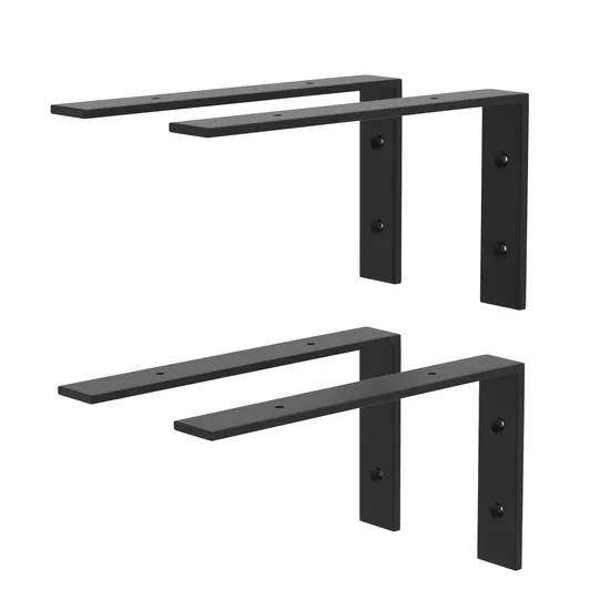 Price 90 Degree L Shape Angle Wood Wall Shelves Brackets Kitchen