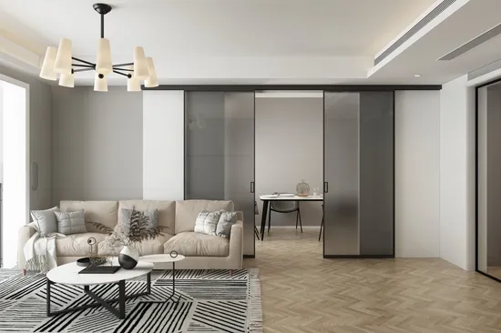 Aluminum Sliding Barn Door with Hardware Kit