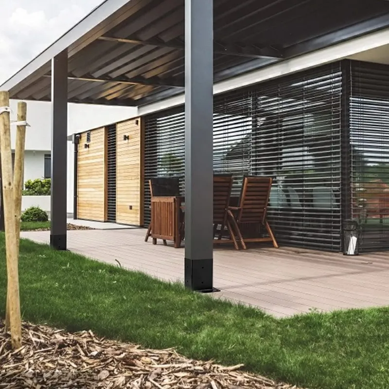 Metal Right Angle Corner Bracket Pergola Brackets for Wood Beams Gazebo Straight