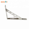 Solid Stainless Steel Wall Mounted Shelf Supporter 90 Degree Angle Bracket Frame