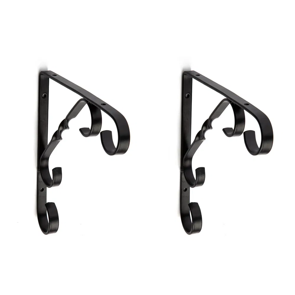 Metal Triangle Shelf Brackets Wall Fixed Load Bearing Shelf Support Brackets