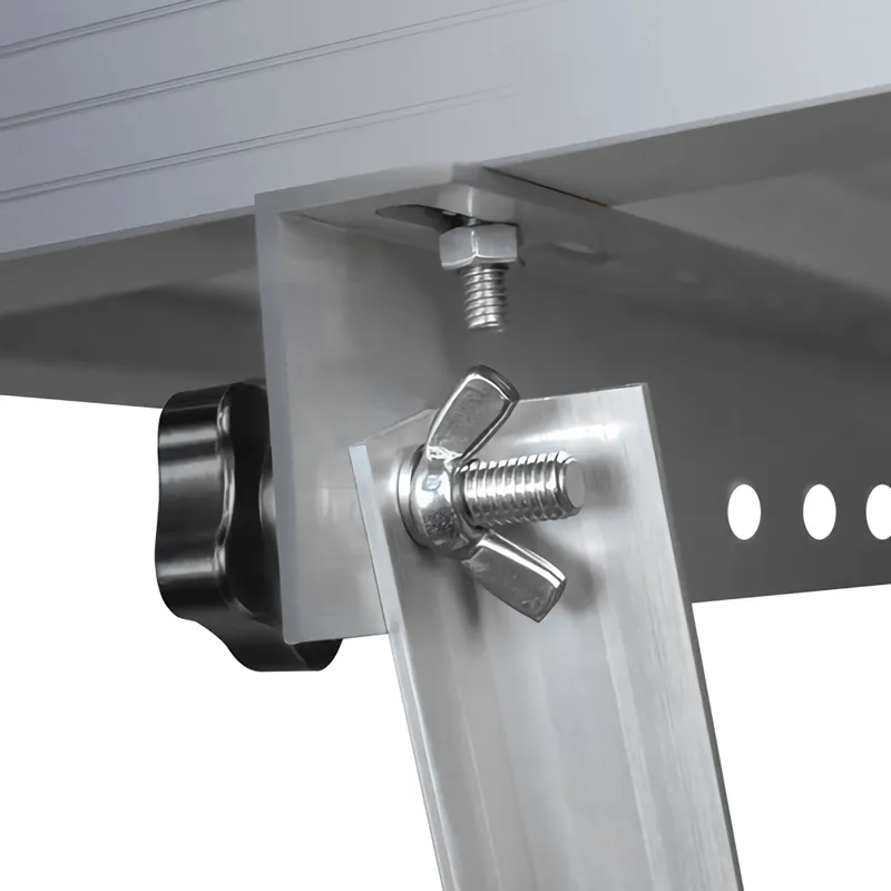 Adjustable for 100W Solar Panel Triangle Aluminum Solar Panel Roof Mounting Bracket