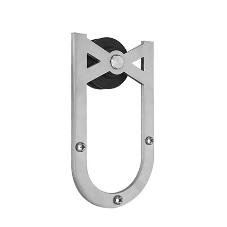 Brushed Nickel Sliding System Antique Brass Bifold Bypass Double Barn Door Hardware Kit for Interior Wood Door Mount Side DIY Track Satin Nickle Accessories