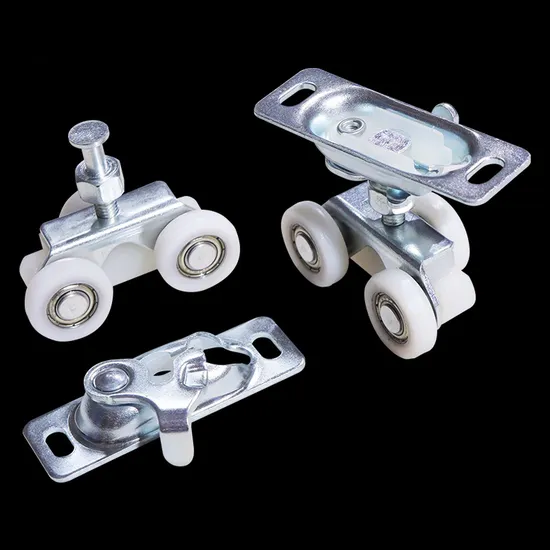 Industry Bi-Fold Pocket Door Aluminum Barn Door Hardware Kit