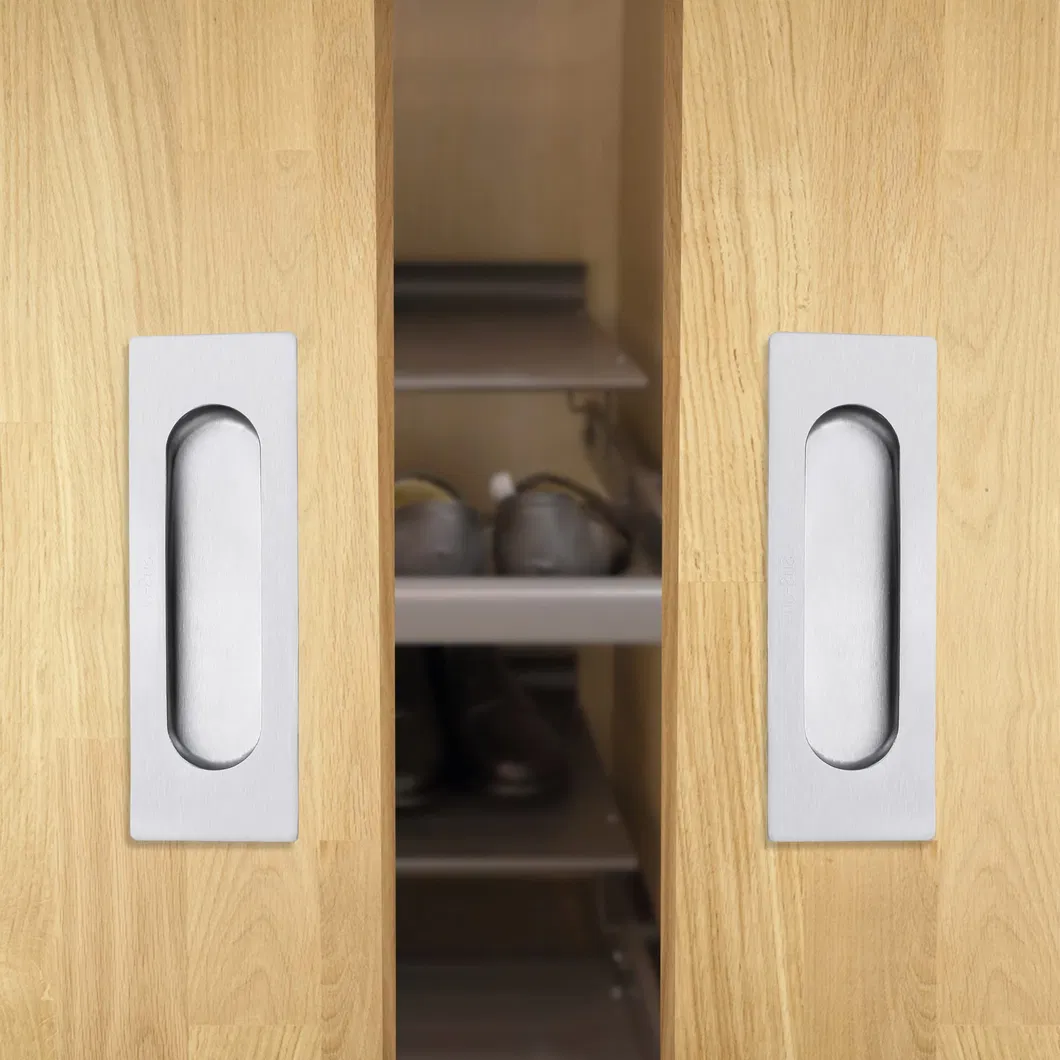 Cabinet Closet Door Small Sliding Handle Stainless Steel Door Pull Hardware
