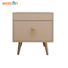 Apartment Hotel Modern Style Bedroom Furniture Set Bedside Table Wooden Bedside Table