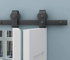 Roller Bifold Door Barn Bi Folding Barn Door Kit for 4 Doors
