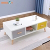 Modern Style Wooden Home Living Room Furniture Coffee Table with TV Stand