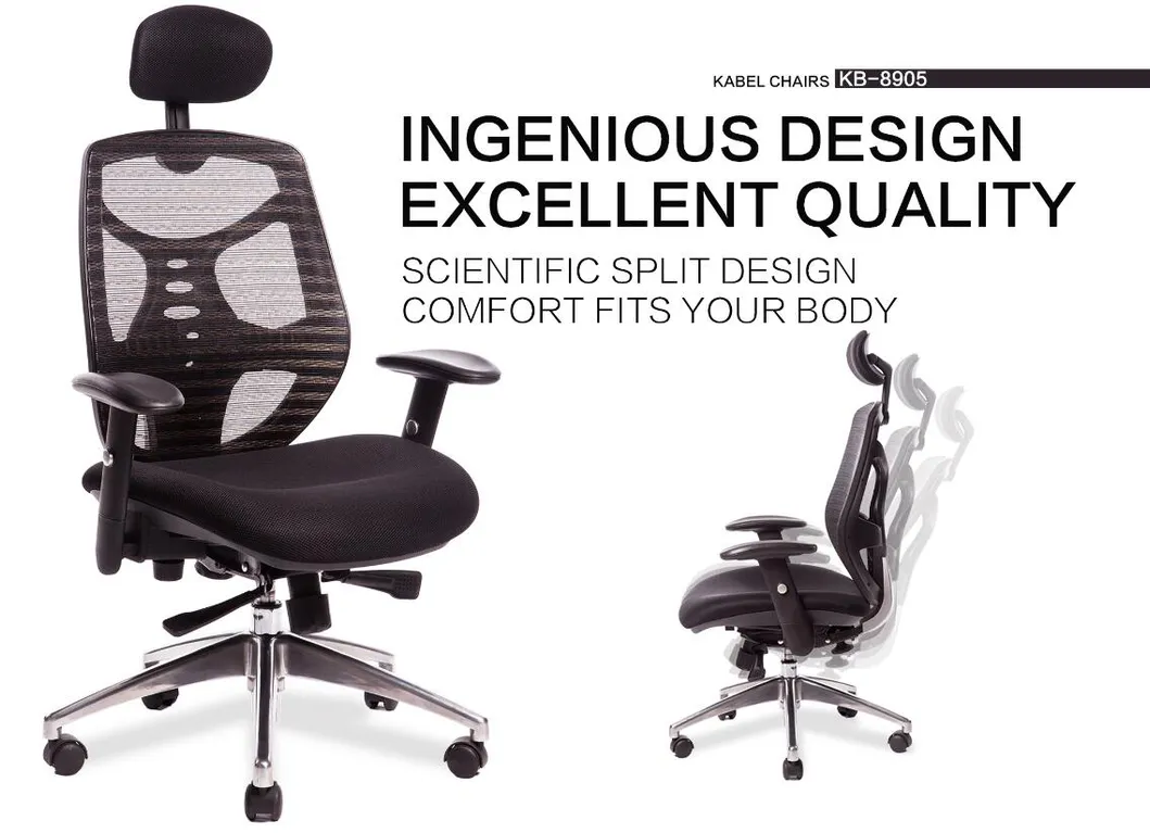 Type a Good Quality Classic Models Black Fabric Office Chair