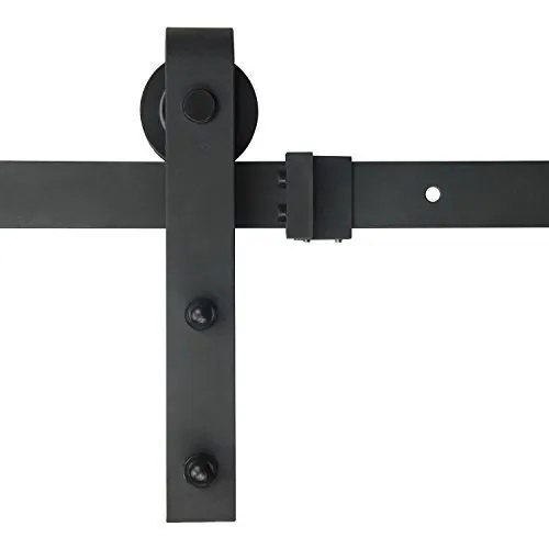 Wood Sliding Industrial Classic Strap Barn Door Hardware Kit