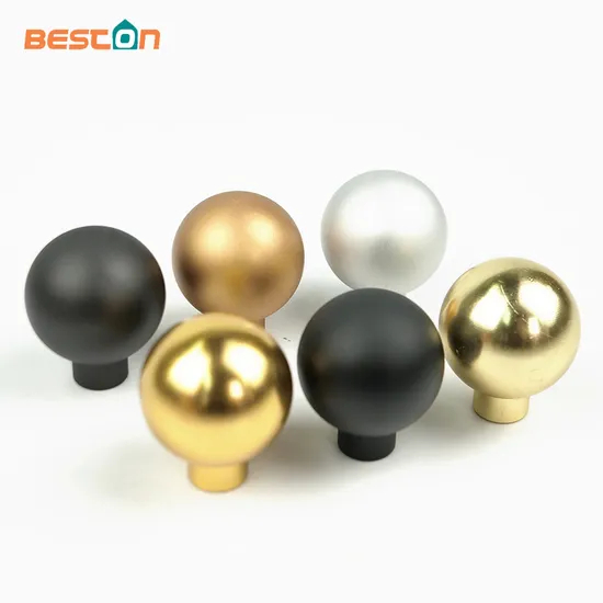 Small Cabinet Handle Hardware Knobs Aluminium Alloy Unique Furniture Handles and Knobs