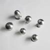 Stainless Steel Wardrobe Metal Cupboard Knobs Handles Drawer Pull Round Cabinet Knob