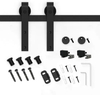 3 FT Mini Cabinet Barn Door Kit Sliding Door Hardware Track Set