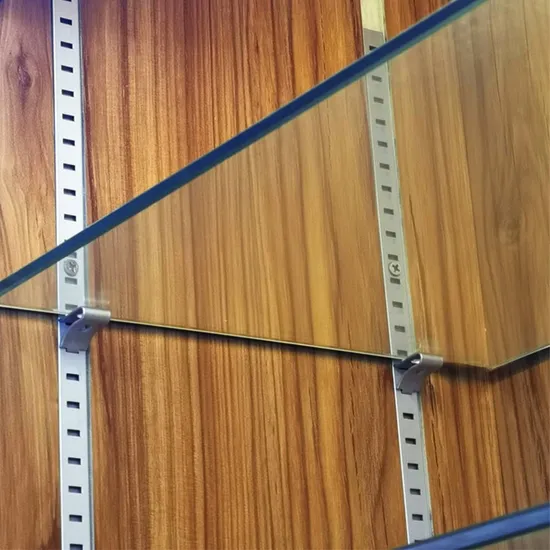 Chrome Plating Upright Channel Hanging Brackets Single Transverse Hole AA Column