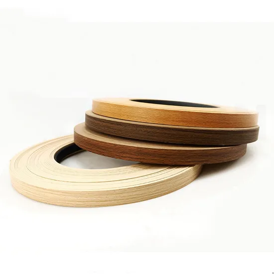 Kitchen Furniture Decorative Plywood Plastic PVC Edge Banding Tape Furniture Edging Trim