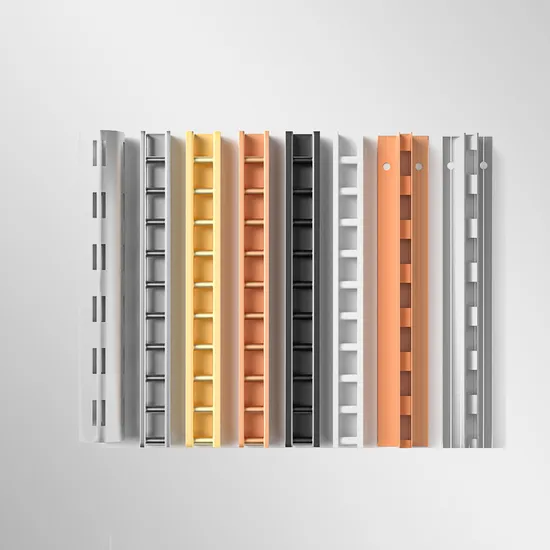 Metal AA Column with Holes Direct Sales Slotted Wall Upright Channel