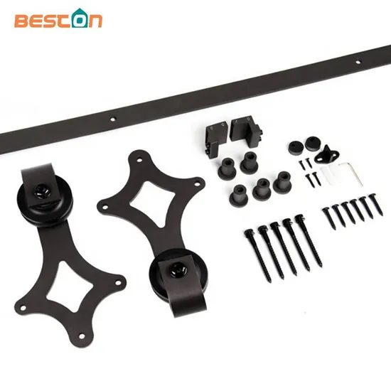 Mini Closet Cupboard Storage Cabinet Kit Sliding Barn Door Hardware