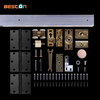 4 Wheel Rollers Single Bi Folding Door Hardware Roller Door Hardware Kit
