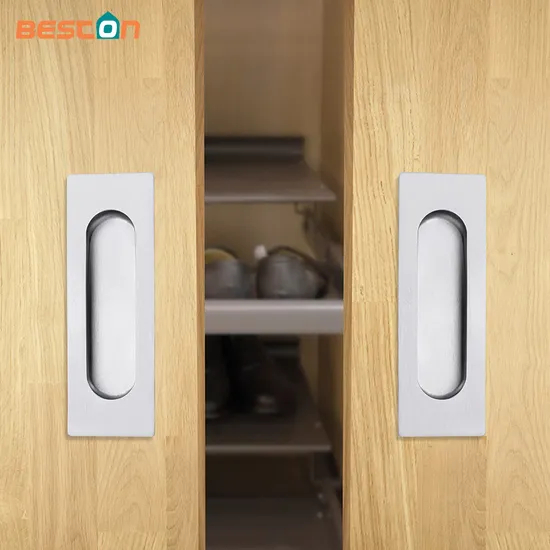 Cabinet Closet Door Small Sliding Handle Stainless Steel Door Pull Hardware