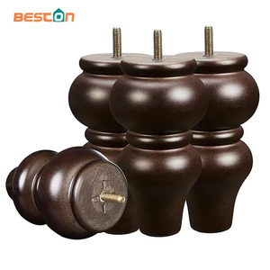 Good Load-Bearing Sofa Stylish and Stable Cabinet Hardware Solid Wood Furniture Leg
