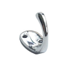 Household Chrome Display Metal Wall Hook Wall Mounted Clothes Door Hooks