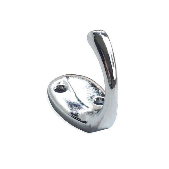 Household Chrome Display Metal Wall Hook Wall Mounted Clothes Door Hooks