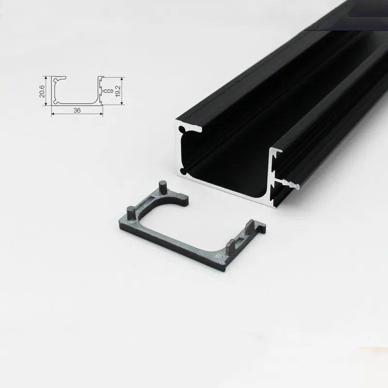 G Aluminum Materials Profile Pull Kitchen Cupboard Cabinet Hidden Shape Edge Handles