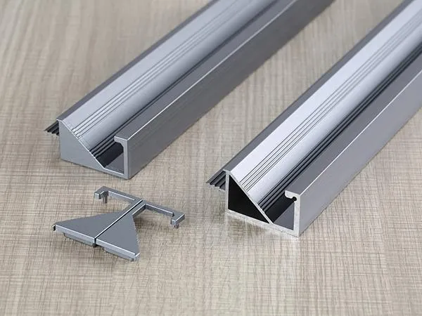 Closet Body Recessed Door Handle Triangular Beveled Edge Cabinet Door Handle