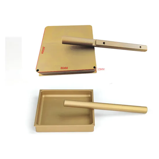 Aluminium Recessed Cabinet Square Handles Concealed Sliding Barn Door Wardrobe Pull Handle