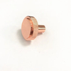 Kitchen Furniture Drawer Closet Door Texture Round Rose Gold Knob