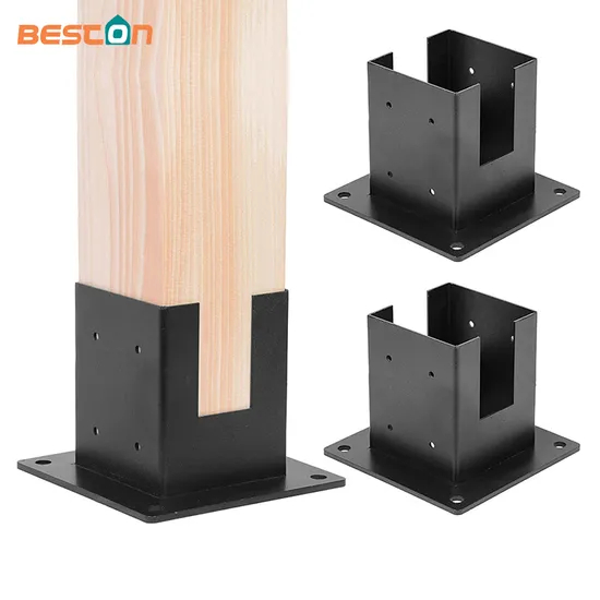 Stainless Steel 4X4 4-Way Right Angle Bracket, Pergola/Gazebo DIY Kit Hardware
