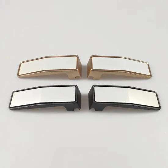 Zinc Alloy Furniture Handles New Design Leather Cabinet Wardrobe Door Handles
