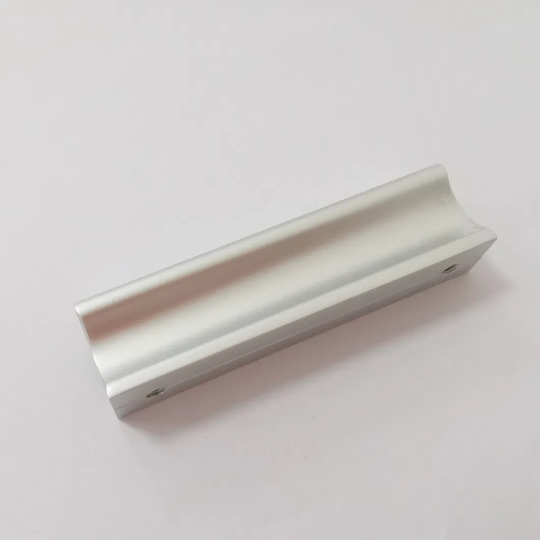Furniture Hardware Aluminum Kitchen Cabinet Door Handle 64mm Silver Drawer Pull Handle