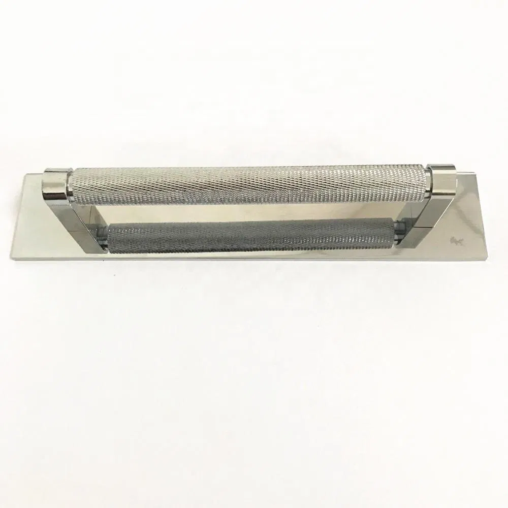 Brass Knurled Handle Solid Cupboard Cabinet Brass Pull Handle and Knobs