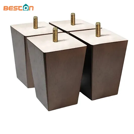 4PCS Antique Color Solid Wood Metal Furniture Legs Armchair Leg