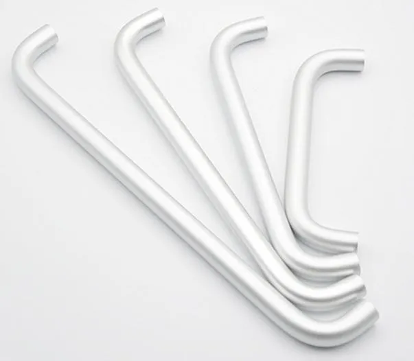Curved Kitchen Drawer Handle Aluminum U Shape Handles