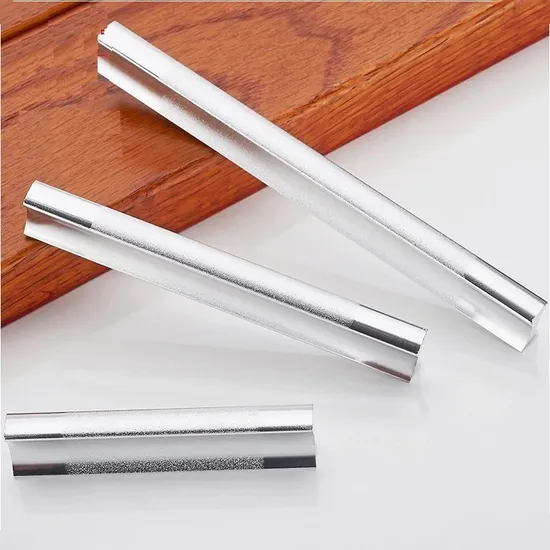 Bicolor Kitchen Cabinet Handles Drawer Pulls Aluminum Alloy Door Knobs