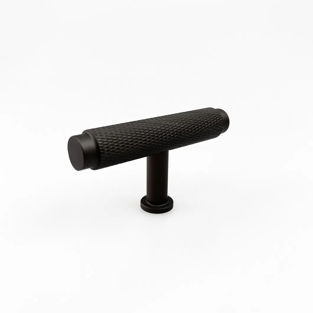 Aluminum Kitchen Cabinet Door Handle Furniture Hardware Drawer Pull Knurled Knobs