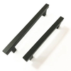 Cabinet Hardware Drawer Handles Black Matt Square T Style Solid Furniture Handle