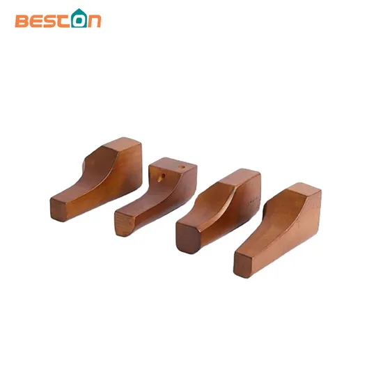 Wood Furniture Sofa Leg Legs 6 Inch Wood Chair Base Replacement Leg