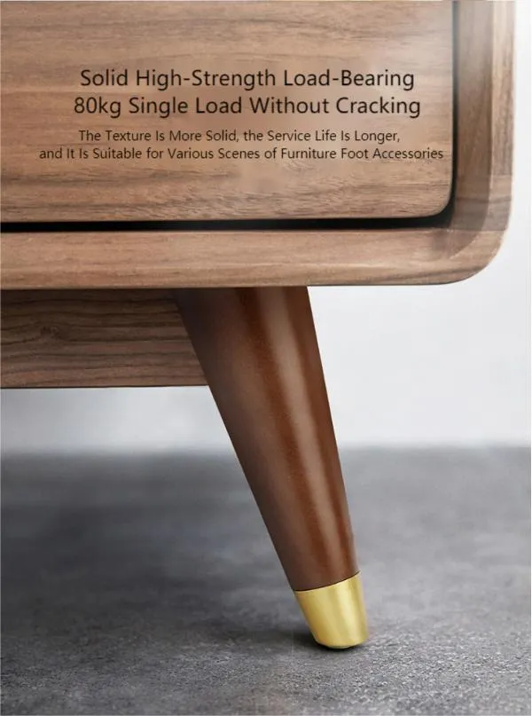 Wholesale Wooden Sofa Legs Carved Quiet Wear-Resistant Wooden Sofa Legs