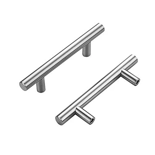 Stainless Steel Brass Gold Drawer Door T Bur Pull Handle