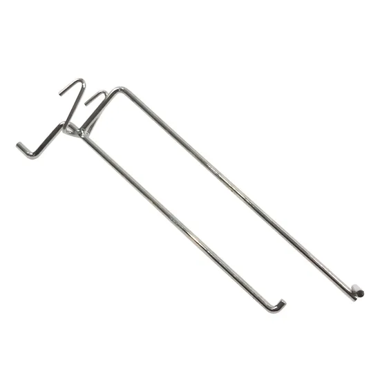 Chrome Wire Mesh Display Hooks with Wholesale Price