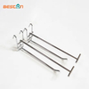 Chrome Plating Display Metal Gridwall Hook Retail Display Hooks with Price Tag