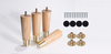 Sofa Cabinet Feet Solid Wood Bed Furniture Accessories Legs