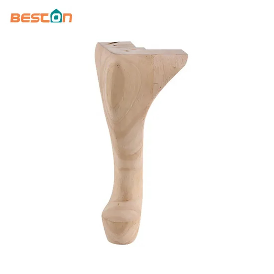 250mm Tightly Structured Clear Texture Wooden Sofa Legs