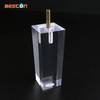 Manufacturers Clear Acrylic Furniture Sofa Legs